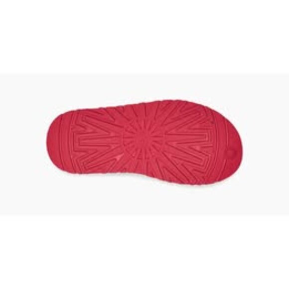 UGGs 💯Auth: Hibiscus Pink Disco Sheepskin Fluff Platform Slides US 8/EUR 39 NIB - Picture 3 of 7